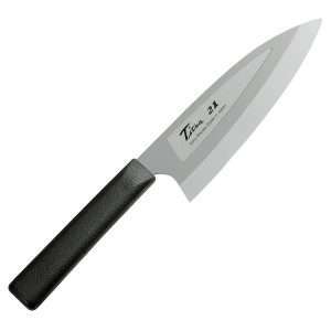 Нож для рыбы Forever Titanium Hybrid Deba Knife 160 мм